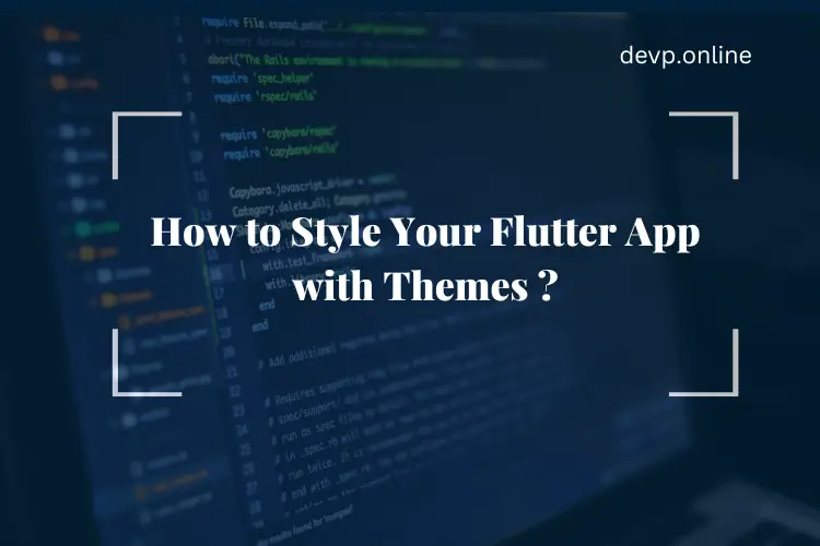 Flutter App with Themes