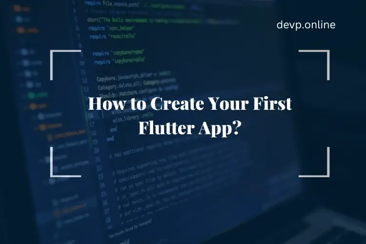 First Flutter App